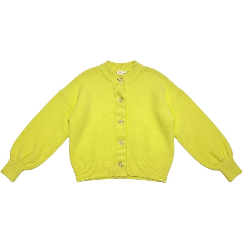 Faherty Alpaca Wool Womens size Small Cozy Warm Button front Preppy Cardigan